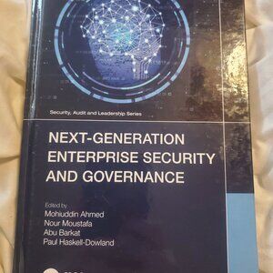 Next-Generation Enterprise Security and Governance Nour Moustafa Hardcover book